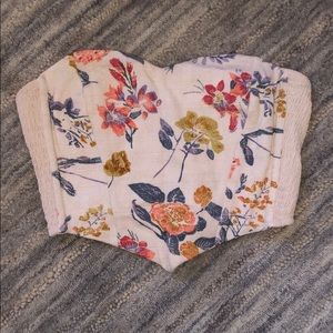 Urban Outfitters tube top with triangle cut